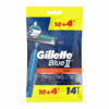 GILLETTE BlueII plus pánsky jednorazový holiaci strojček 14 ks Gillette www.bohre.sk