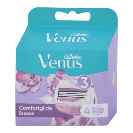 GILLETTE Venus comfortglide breeze náhradné hlavice 4 ks Gillette www.bohre.sk