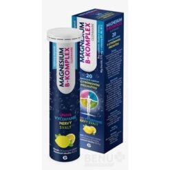 GLENMARK Magnesium B-komplex 20 šumivých tabliet Glenmark www.bohre.sk