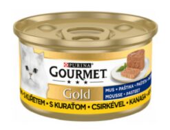 GOURMET GOLD cat kura paštéta konzervy pre mačky 12x85g Gourmet www.bohre.sk