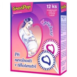 GRAVIPOP Lizanka pre tehotné 12 kusov GRAVIPOP www.bohre.sk