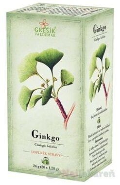 GREŠÍK GINKO bylinný čaj 20 x 1,2 g Grešík www.bohre.sk