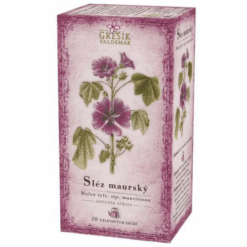 GREŠÍK Slez maurský bylinný čaj 20 x 1 g Grešík www.bohre.sk
