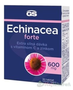 GS Echinacea FORTE 600 tbl (inov.2023) 30 ks GS www.bohre.sk