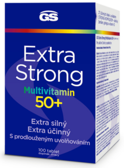 GS Extra Strong Multivitamin 50+ s multivitamínovým komplexom 100 tabliet Green Swan www.bohre.sk