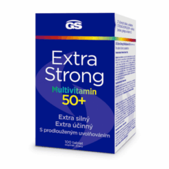 GS Extra strong multivitamín 50+ 100 tabliet GS www.bohre.sk