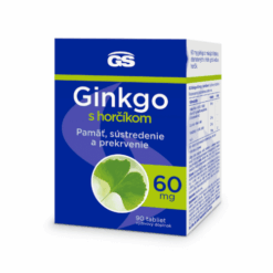 GS Ginkgo 60 mg s horčíkom 90 tabliet GS www.bohre.sk