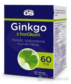 GS Ginkgo 60 mg s horčíkom 90 tabliet Green Swan www.bohre.sk