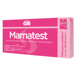 GS Mamatest tehotenský test 2 ks GS www.bohre.sk