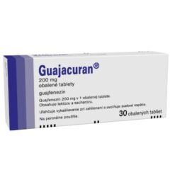 GUAJACURAN 200 mg 30 tabliet Guajacuran www.bohre.sk