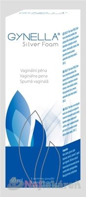 GYNELLA Silver Foam vaginálna pena 50ml Gynella www.bohre.sk