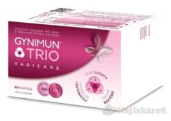 GYNIMUN TRIO VAGICARE kapsuly s obsahom živých baktérií 60cps Biomedica www.bohre.sk