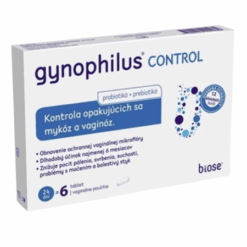 GYNOPHILUS Control 6 vaginálnych tabliet GYNOPHILUS www.bohre.sk