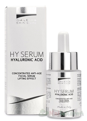 Galenia Biotecnologie S.r.l. GALENIA HY SERUM HYALURONIC ACID - 1x30 ml Galenia Skin Care www.bohre.sk