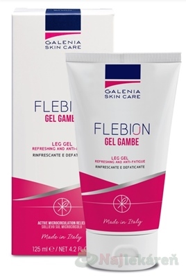 Galenia Skin Care FLEBION osviežujúci gél na unavené nohy 125ml Galenia Skin Care www.bohre.sk