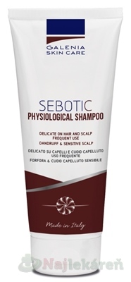 Galenia Skin Care SEBOTIC PHYSIOLOGICAL jemný šampón 200ml Galenia Skin Care www.bohre.sk