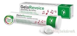 GeloRevoice inov. 2019 pastilky na hrdlo čerešňa mentol 20 ks GeloRevoice www.bohre.sk