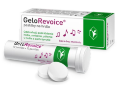 GeloRevoice pastilky na hrdlo, baza-bez mentolu 10ks GeloRevoice www.bohre.sk