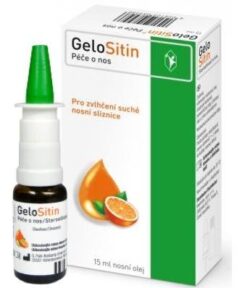 GeloSitin Starostlivosť o nos - nosový olej 15ml GeloSitin www.bohre.sk