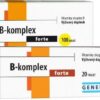 Generica B-komplex forte 100tbl Generica www.bohre.sk