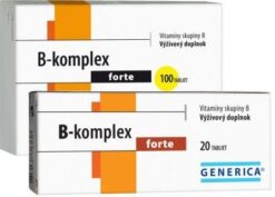 Generica B-komplex forte 100tbl Generica www.bohre.sk