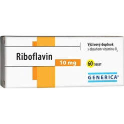Generica Riboflavín 60 tabliet Generica www.bohre.sk