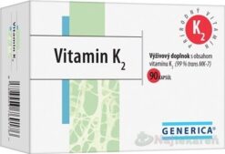 Generica Vitamin K2 90 kapsúl Generica www.bohre.sk