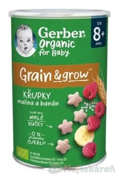 Gerber Organic CHRUMKY Ryžovo-pšeničné GERBER www.bohre.sk
