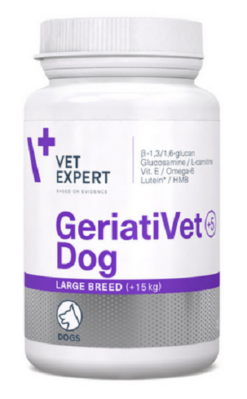 GeriatiVet Dog Large Breed 45 tbl VetExpert www.bohre.sk