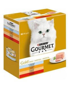 Gourmet Gold tuniak pečeň morka hovädzie 8 x 85 g Gourmet www.bohre.sk