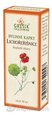 Grešík Kapucínka kvapky 50 ml Grešík www.bohre.sk