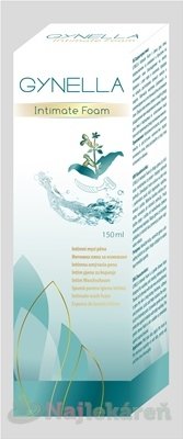 Gyntima Intímna pena 150 ml Gynella www.bohre.sk