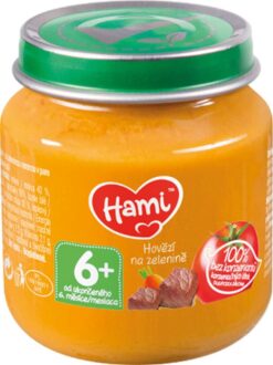 HAMI Príkrm mäsovo-zeleninový Mrkva, zemiaky a hovädzie 125g HAMI www.bohre.sk
