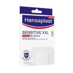 HANSAPLAST Med sensitive XXL náplasť 8x10 cm 5 ks HANSAPLAST www.bohre.sk