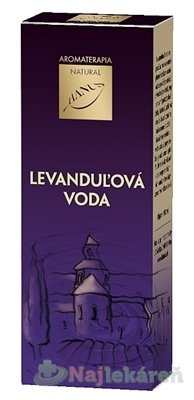 HANUS LEVANDUĽOVÁ VODA 100ml HANUS BYLINNE PRIPRAVKY www.bohre.sk