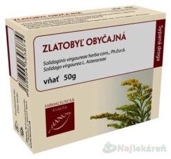 HANUS ZLATOBYĽ OBYČAJNÁ vňať, 50g Fytofontana www.bohre.sk