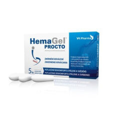 HEMAGEL Procto čapík rektálny 5 ks VH Pharma www.bohre.sk