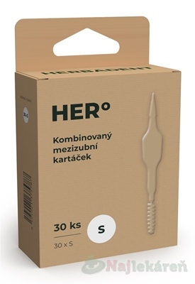 HERBADENT HERO medzizubné kefky S 30ks Herbadent www.bohre.sk