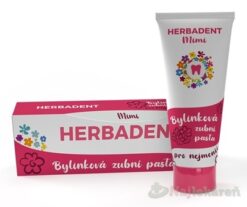 HERBADENT MIMI Bylinková zubná pasta pre najmenších 50ml Herbadent www.bohre.sk