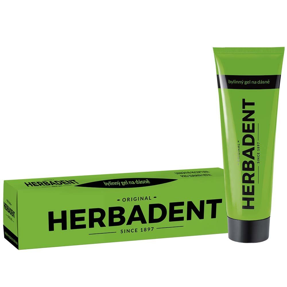 HERBADENT original Bylinný gél na ďasná 25g Herbadent www.bohre.sk