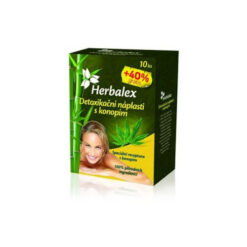 HERBALEX Detoxikačné náplasti s konopou 10 + 4 kusy ZADARMO Herbalex www.bohre.sk