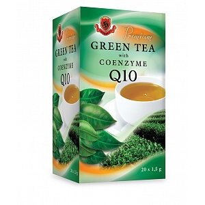 HERBEX Premium green tea s Q10 20 x 1