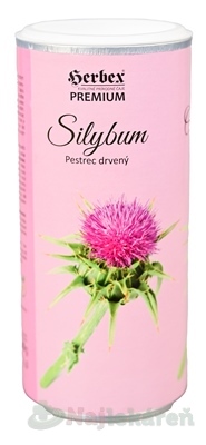HERBEX Silybum Pestrec drvený prášok 1x200 g Herbex www.bohre.sk