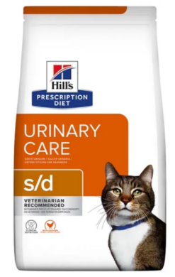 HILLS Diet Feline s/d Dry granule pre mačky 1,5kg Hills www.bohre.sk