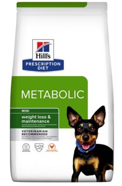 HILLS PD Canine Metabolic Mini Dry granule pre psy 1kg Hills www.bohre.sk