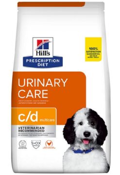 HILLS PD Canine c/d Dry Multicare granule pre psy 12kg Hills www.bohre.sk