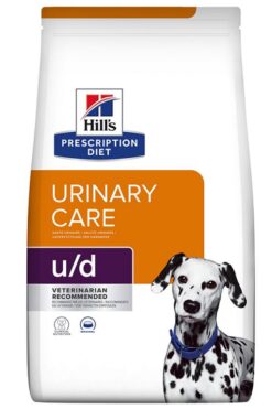 HILLS PD Canine u/d Dry granule pre psy 4kg Hills www.bohre.sk