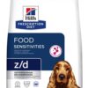 HILLS PD Canine z/d Ultra Allergen free Dry granule pre psy 3kg Hills www.bohre.sk