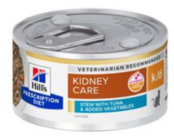 HILLS PD Feline Stew k/d tuniak a zelenina - konzerva pre mačky 82g Hills www.bohre.sk