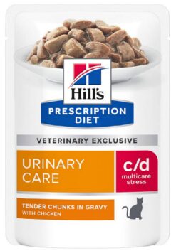 HILLS PD Feline c/d Multicare kura kapsičky pre mačky 12x85g Hills www.bohre.sk